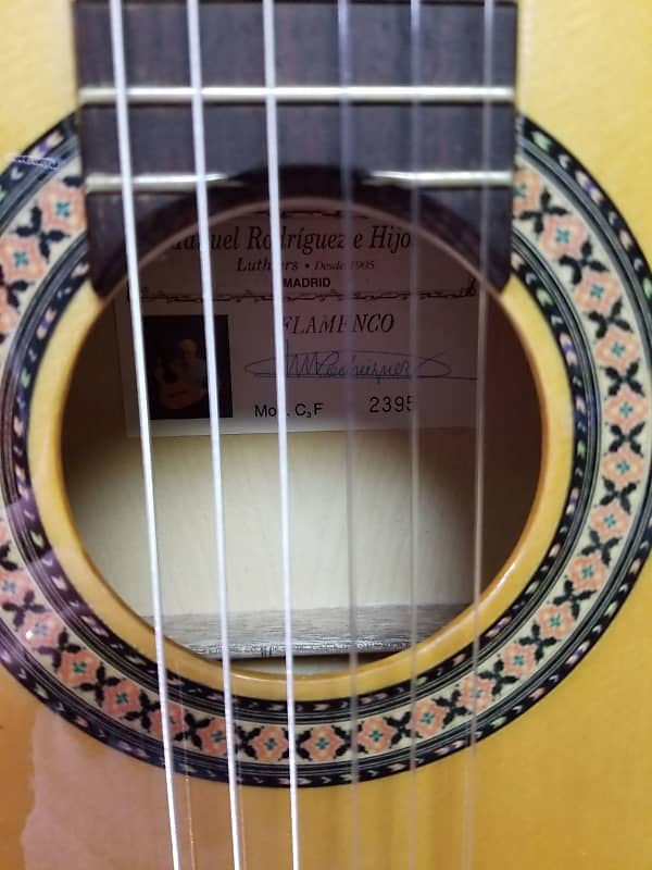 Manuel Rodriguez C3F Flameco Guitar | Reverb