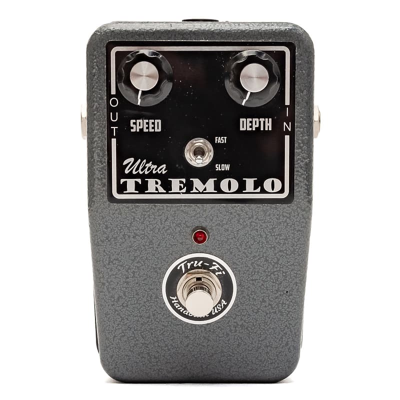 Tru-Fi - Ultra Tremolo - Tremolo Guitar Pedal w/ Original Wood Box - x1248  - USED