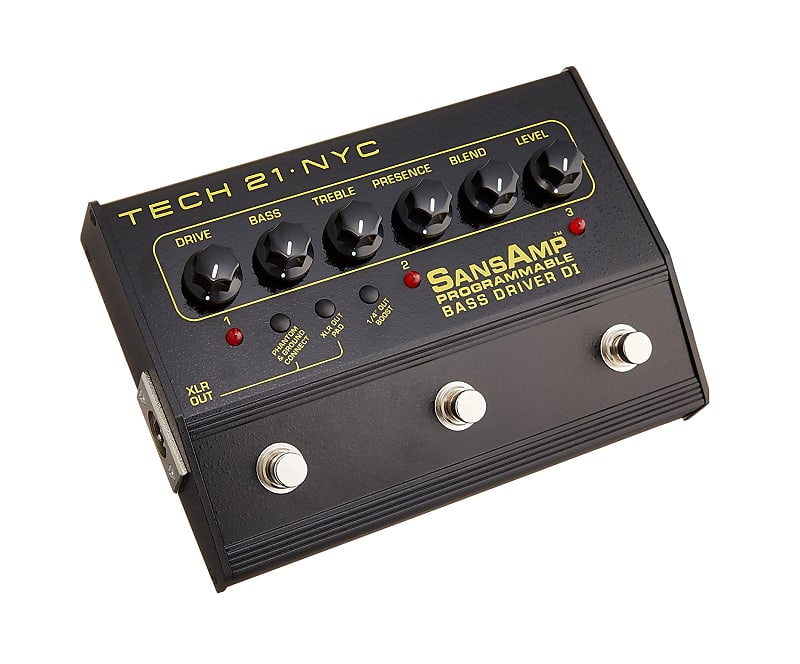 Tech 21 Sansamp Programmable Bass Driver | Reverb Canada