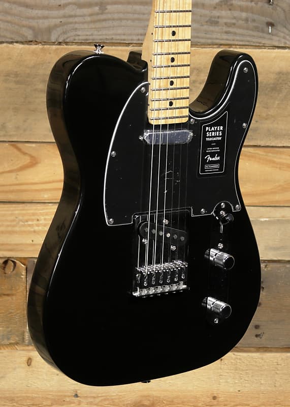 Fender Player Series Telecaster Electric Guitar Black image 1