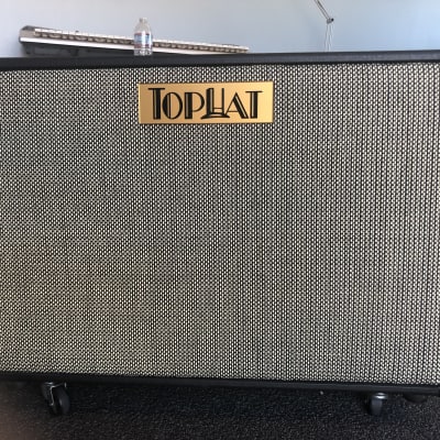 TopHat 200? 2x12 Speaker Cabinet Black Tolex w Casters for sale
