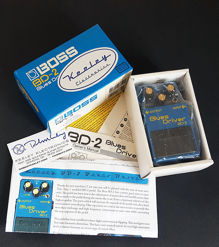 Boss BD-2 Blues Driver Overdrive w/ Keeley Mod | Reverb UK