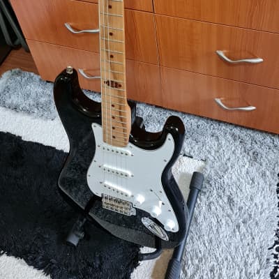 Partscaster Stratocaster style 1980s - Black image 9