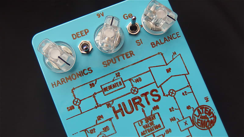 Latent Lemon Audio Hurts - Harmonic fuzz / distortion / | Reverb