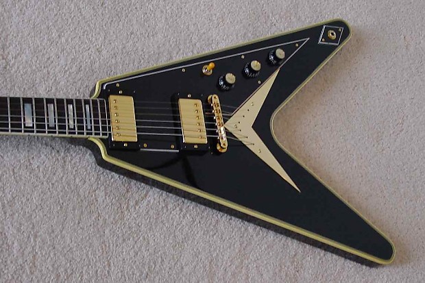 Gibson Custom Shop FLYING V CUSTOM 1 OF 40 MADE 2002 Black