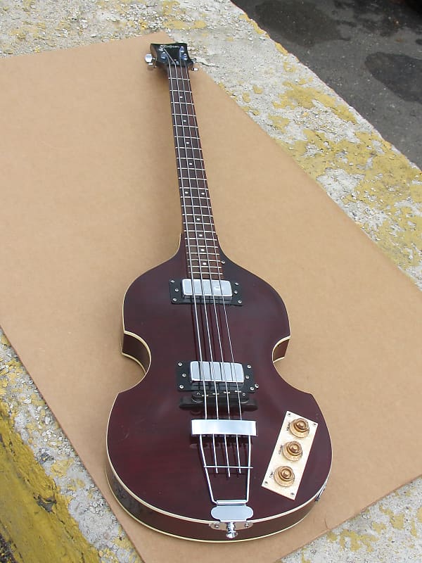 Hofner Icon B-Bass Wine | Reverb