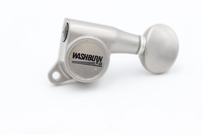 Washburn Vintage NOS Satin Nickel Guitar Tuner Tuning Peg Reverb