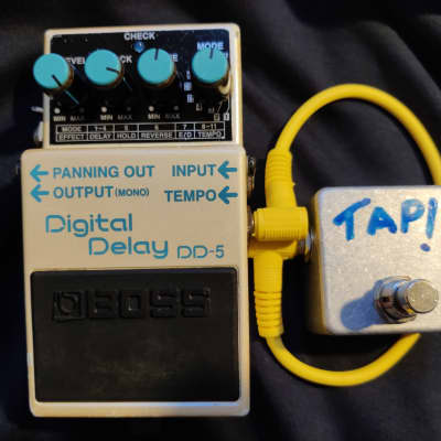 Boss DD-5 Digital Delay with Dark and Darker 3 way switch Mod and