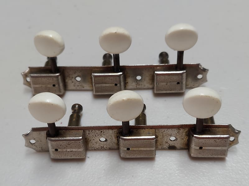 1940s 50s Kluson Deluxe No Line Strip Tuners For Pre55 Les Reverb