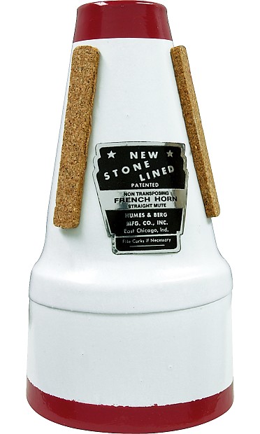Humes & Berg 121 Stonelined French Horn Straight Mute image 1