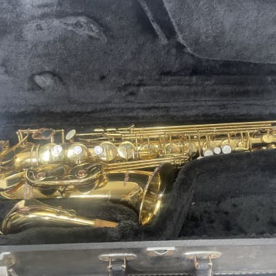 Antigua Winds Alto sax with case for repair image 1