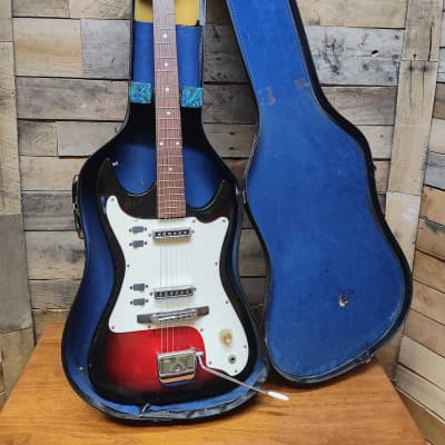 Supro Valco Vintage Lexington Mystery Guitar w/ case - 25