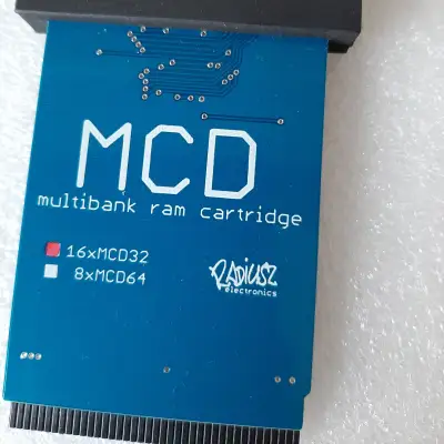 Radiusz Electronics  MCD-32 / MCD-64 Multibank RAM Cartridge (Yamaha) 2022 imagen 4