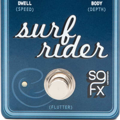 Solidgoldfx Surf Rider IV Spring Reverb Effects Pedal image 1