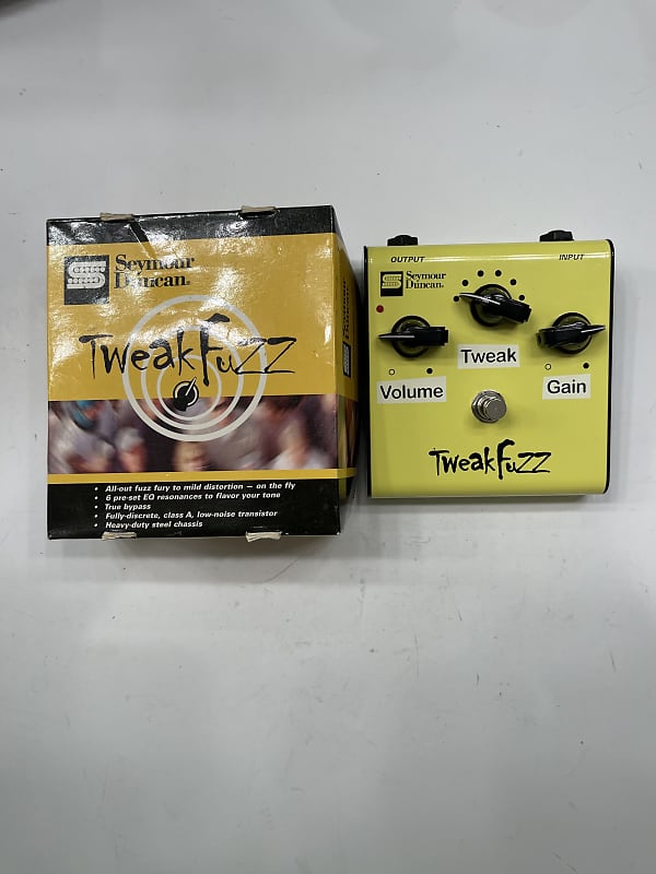 Seymour Duncan Tweak Fuzz Pedal SFX-02 - YouTube