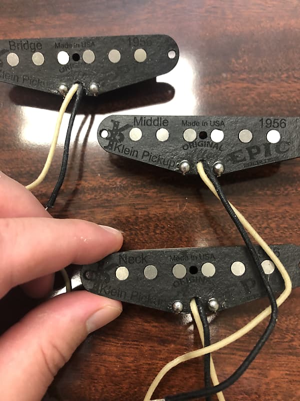 Klein Epic 56 Stratocaster Pickups