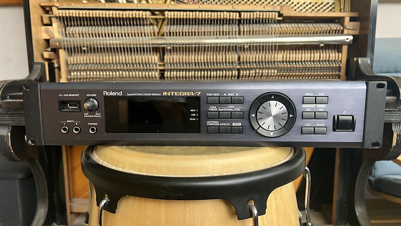 Roland Integra-7 SuperNatural Sound Module 2012 - Present - Black image 1