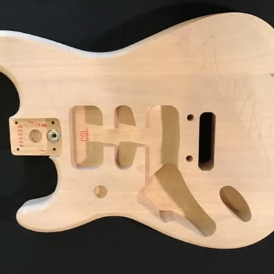 Fender Stratocaster Body Left Hand 2010  USA -  American - unfinished image 1