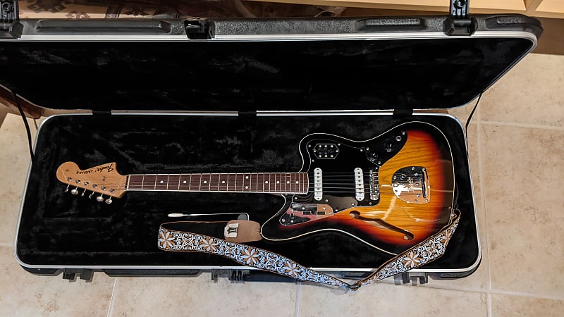 Fender FSR Thinline Jaguar 2012 - Sunburst image 1