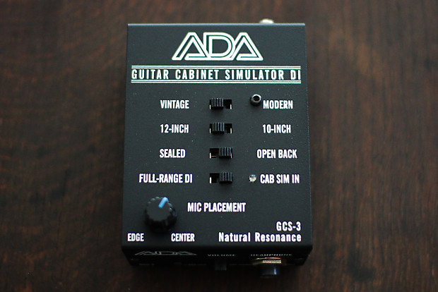 ADA GSC-3 Guitar Cabinet Simulator | Reverb