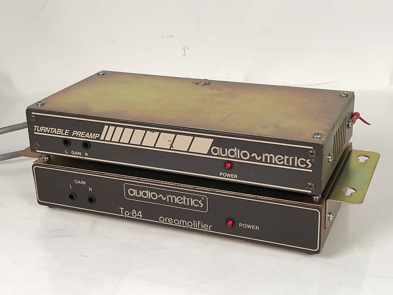 Vintage Radio Systems Audio Metrics PreAmplifier Preamp & Reverb