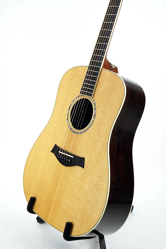 Taylor Custom #9242 Dreadnought Guitar w/ Brazilian Rosewood & Torrefied Spruce - Display Model image 1