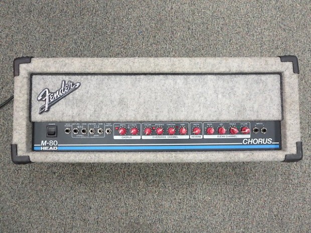 Fender on sale m80 head
