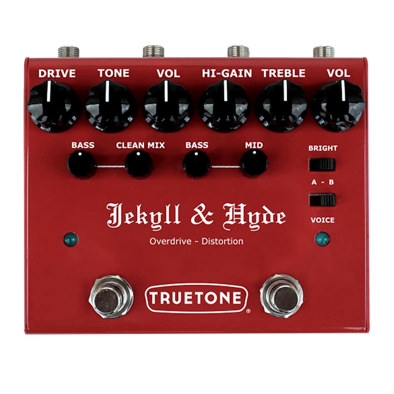 Truetone Jekyll & Hyde V3 Overdrive & Distortion Effects Pedal