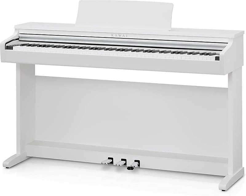Kawai KDP120 Digital Home Piano Satin White Reverb