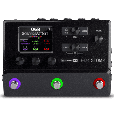 New Line 6 HX Stomp Compact Amp & Effects Processor Guitar Multi Effects Pedal image 2
