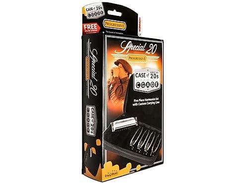 Hohner Special 20 Harmonica 5 Pack, Keys of G,A,C,D,E 10 hole | Reverb