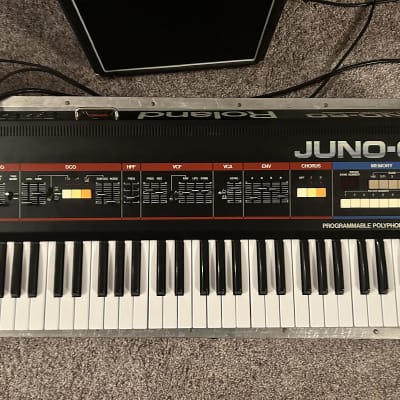 Roland Juno-60 With Hardshell case