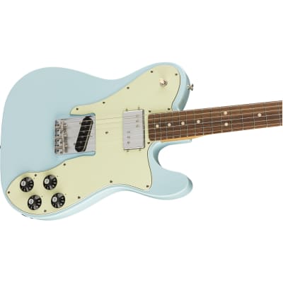 Fender Vintera 70s Telecaster Custom, Pau Ferro Fingerboard - Sonic Blue image 5