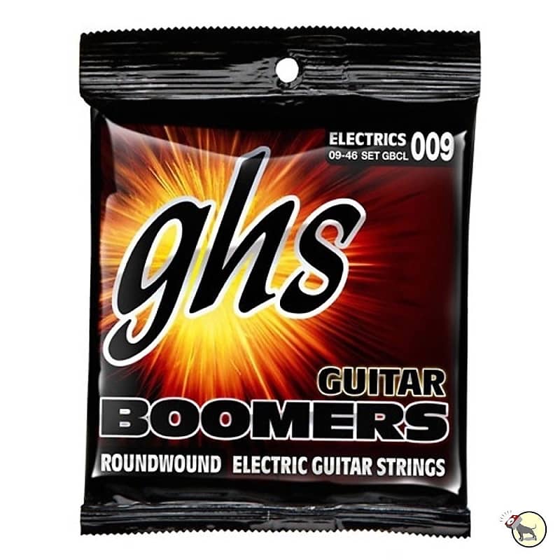 GHS GBCL Boomers Custom Light Electric Guitar Strings (9-46) image 1