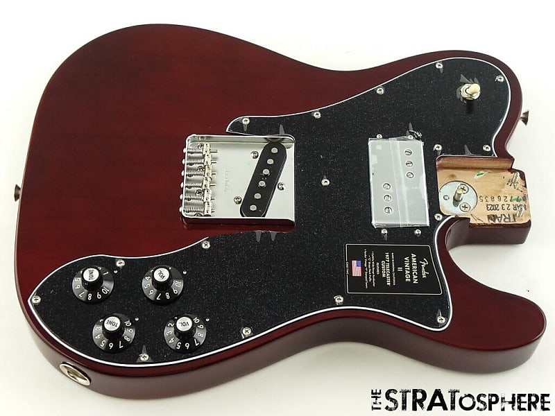 Fender AV II American Vintage Tele 1977 Custom LOADED BODY 77 Reverb