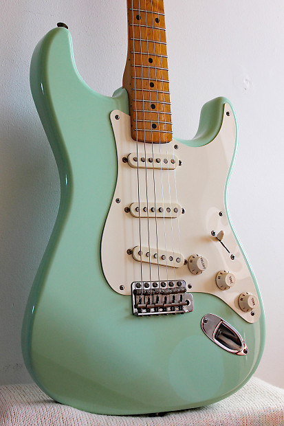 Used Fender Stratocaster Classic 50s MIM Surf Green | Reverb