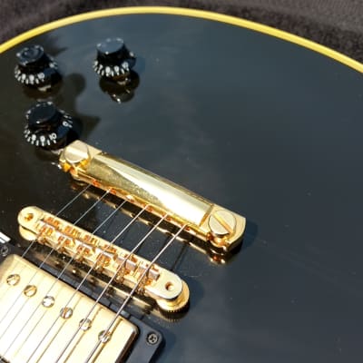 2015 Gibson Custom Shop True Historic '57 Les Paul Custom  Black Beauty Reissue image 5