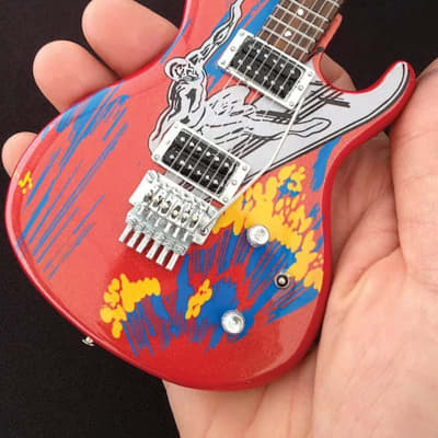 Joe Satriani Silver Surfer Model - Miniature Guitar Replica Collectible image 3