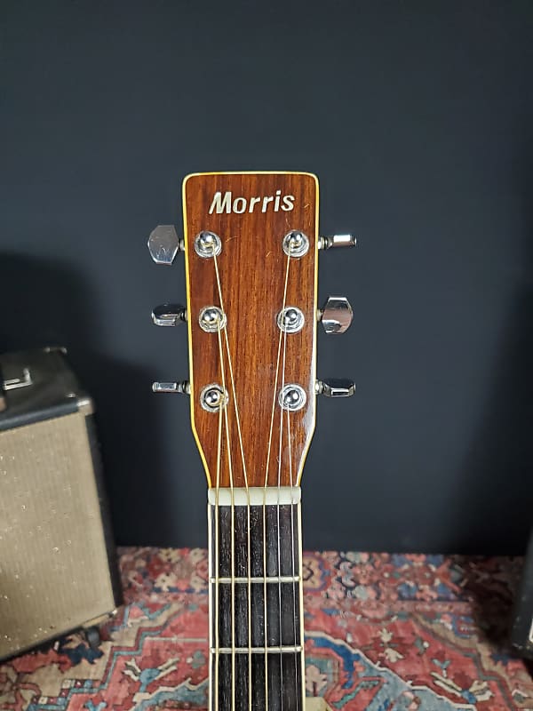 Morris W30 1982 Natural D28 Style Dreadnought | Reverb