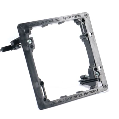 Elite Core Q-1-UMB-EC Double Gang Low Voltage Universal Mounting Bracket for Existing Construction image 5