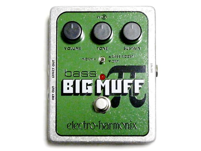 Used Electro-Harmonix EHX Bass Big Muff Pi Distortion Fuzz Pedal image 1