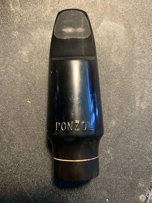 Ponzol HR gold line .85 tip opening alto sax mouthpiece Reverb