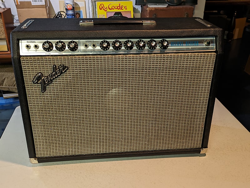 Silverface Fender Deluxe Reverb Amp | Reverb