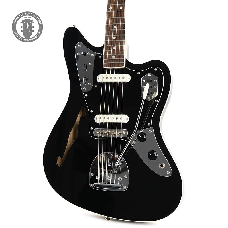 2012 Fender MIJ Thinline Jaguar Black