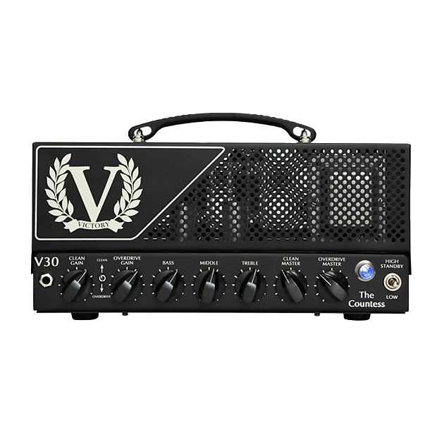 Victory Amps V30 The Countess Compact Series 2-Channel 42-Watt Guitar Amp Head image 1
