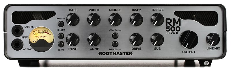 Ashdown Rootmaster RM-500-EVO II 500-watt Bass Head (RM500EVOIId2) image 1