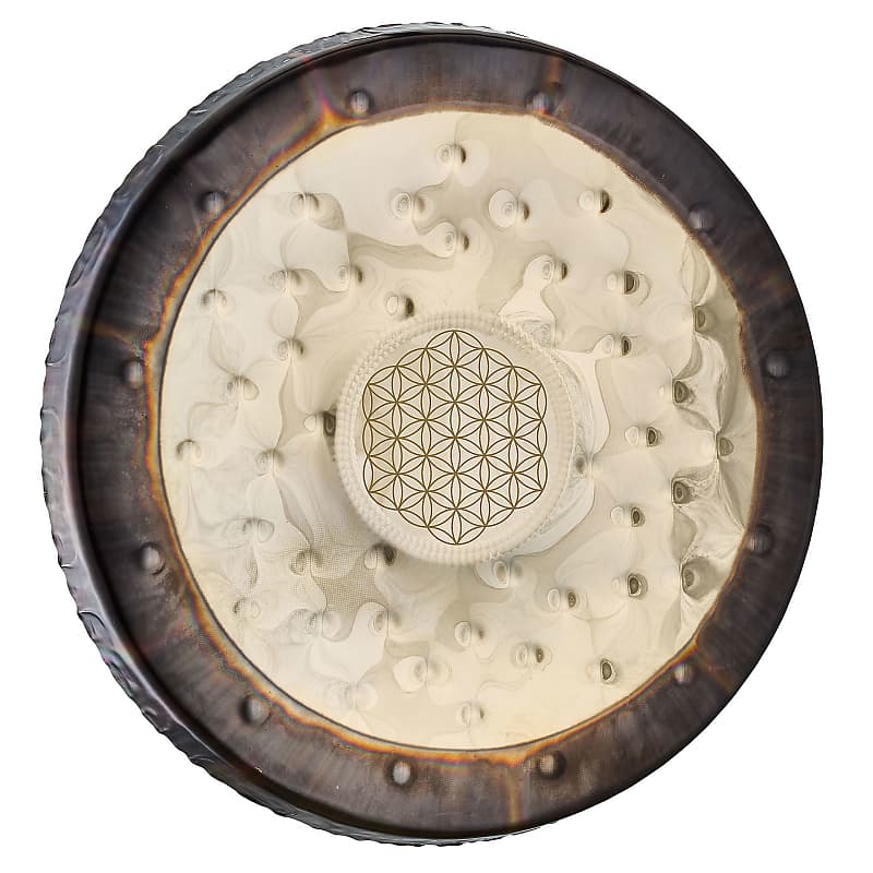 Meinl Sonic Energy Soundscape Gong 22" Flower Of Life image 1