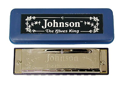 Johnson Blues King Harmonica-key of G image 1