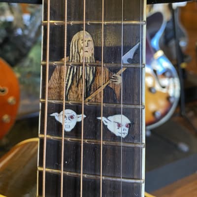 Custom Lord of the Rings  Acoustic Guitar "My Precious" image 11