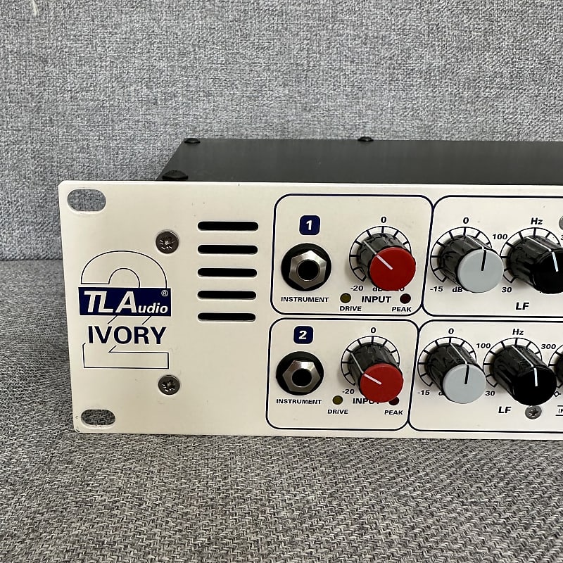 TL Audio Ivory 2 5013 dual-channel valve parametric EQ Early 2000s